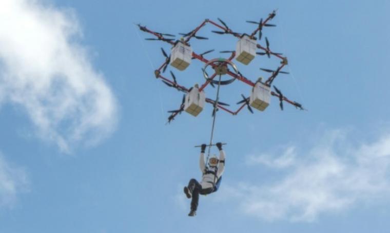 Dadali, Drone Pengangkut Manusia Made In Indonesia